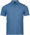 TJ1405 Tee Jays Mens Luxury Stretch Polo Ocean Blue colour image